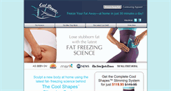 Desktop Screenshot of freezeawayfat.com